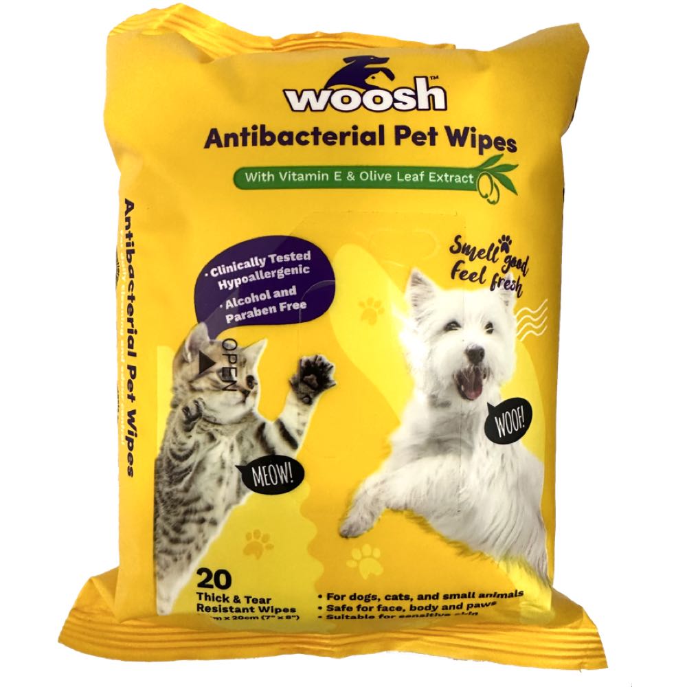 Woosh pet hot sale wipes