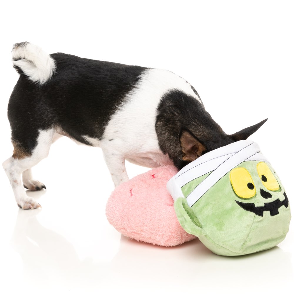 Interactive plush cheap dog toys