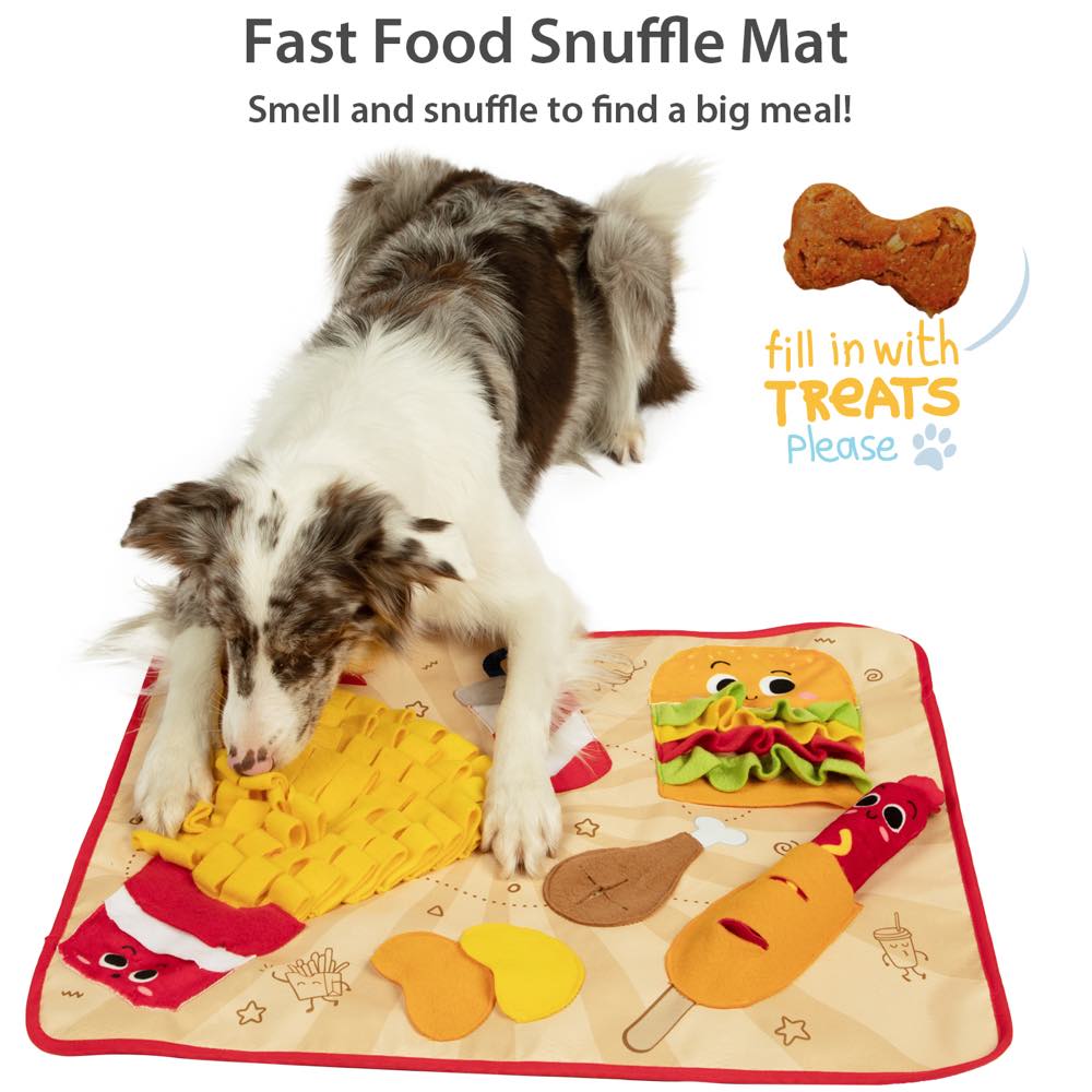 PAWTY FRIED CHICKEN INTERACTIVE SNUFFLE MAT DOG TOY