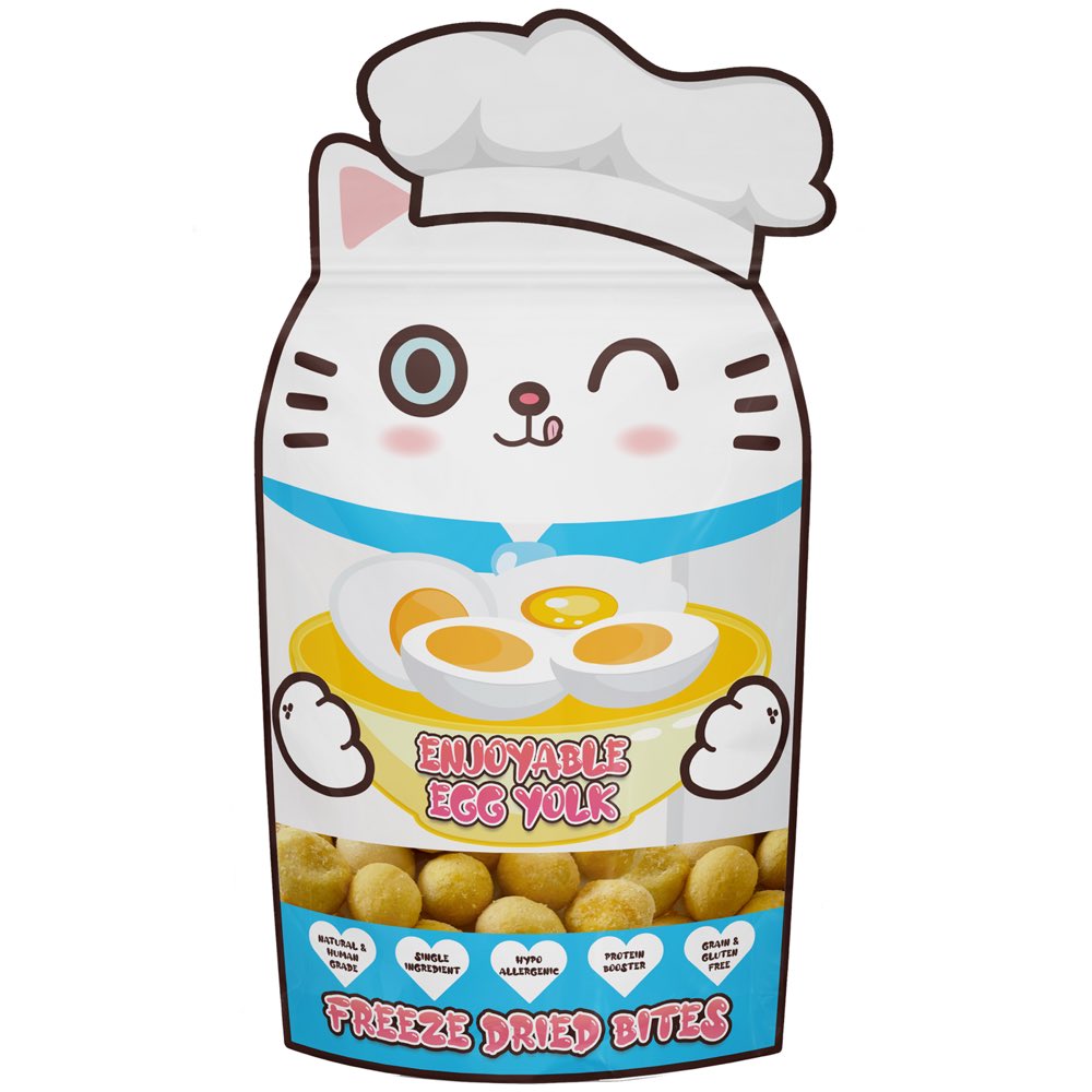 Egg yolk for outlet kittens