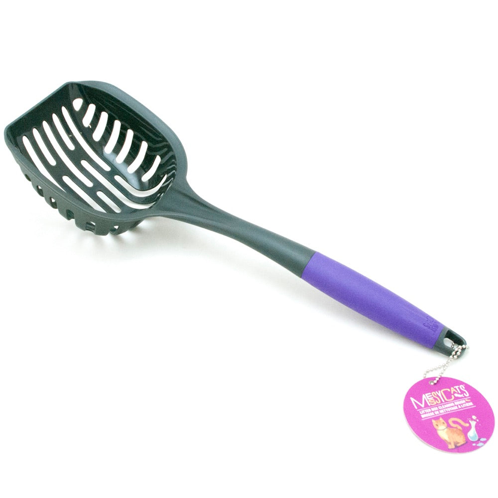 Extra long handle on sale cat litter scoop