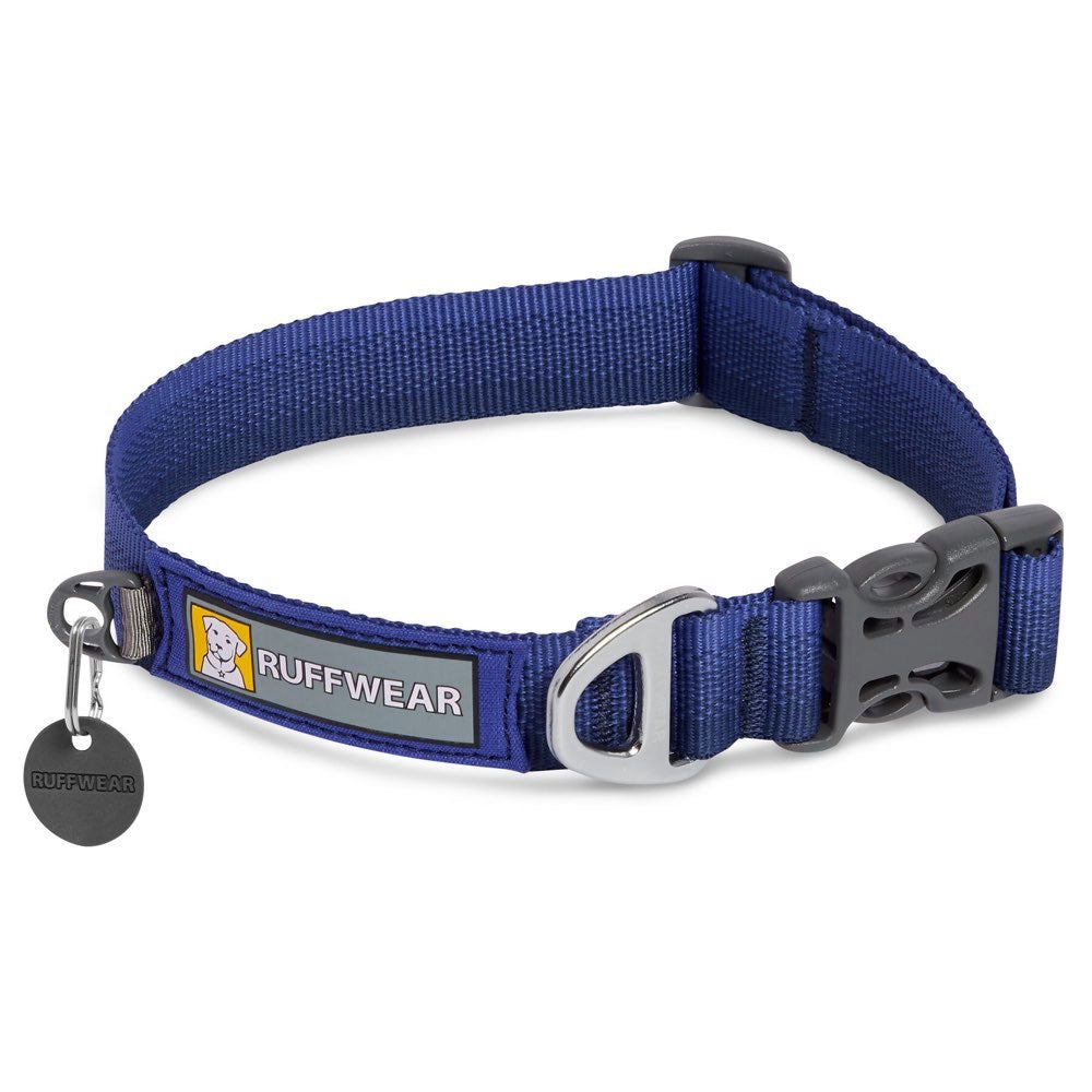 Ruffwear Front Range Ombr Dog Collar Huckleberry Blue Kohepets