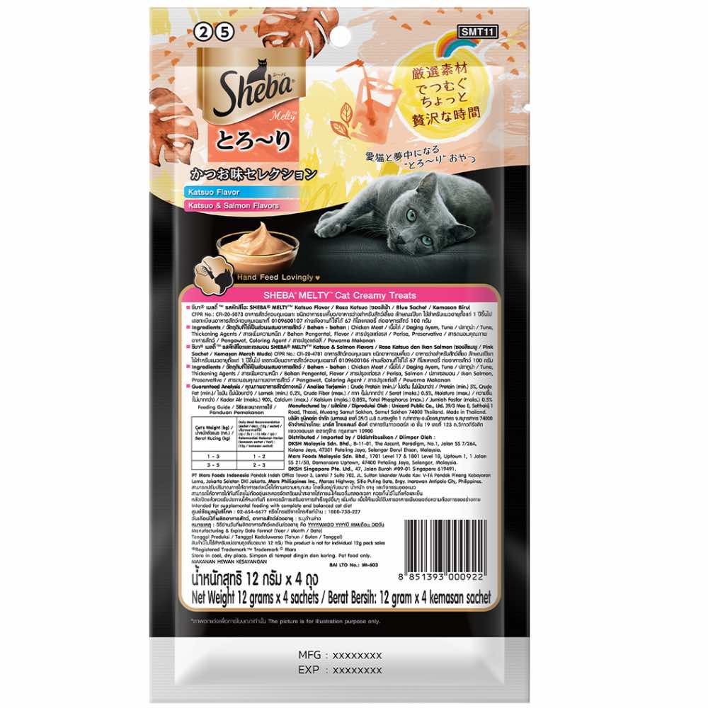 Sheba cat outlet food analysis