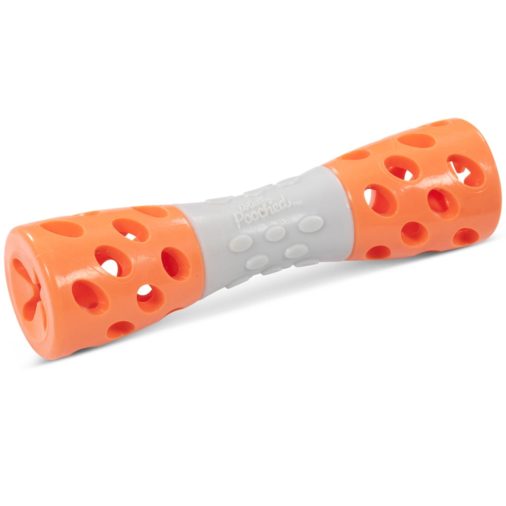 Orange rubber dog clearance toy