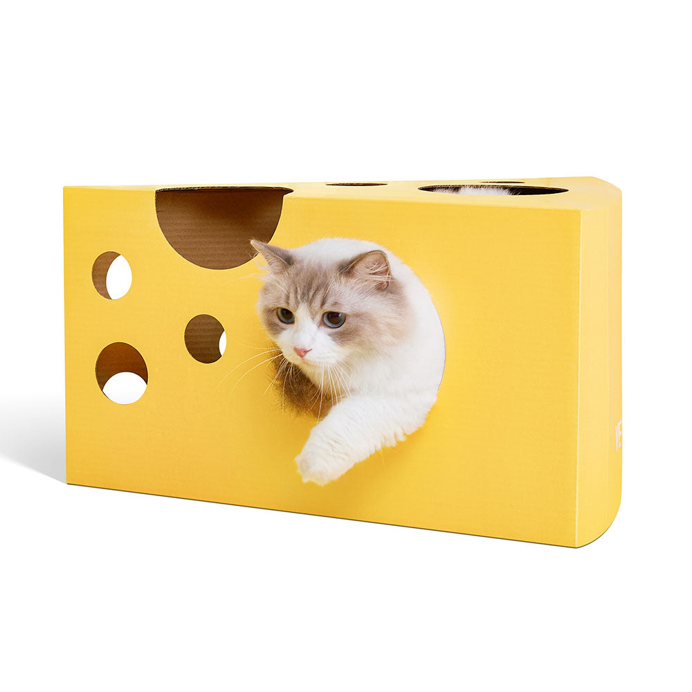 Cat scratching cheap box