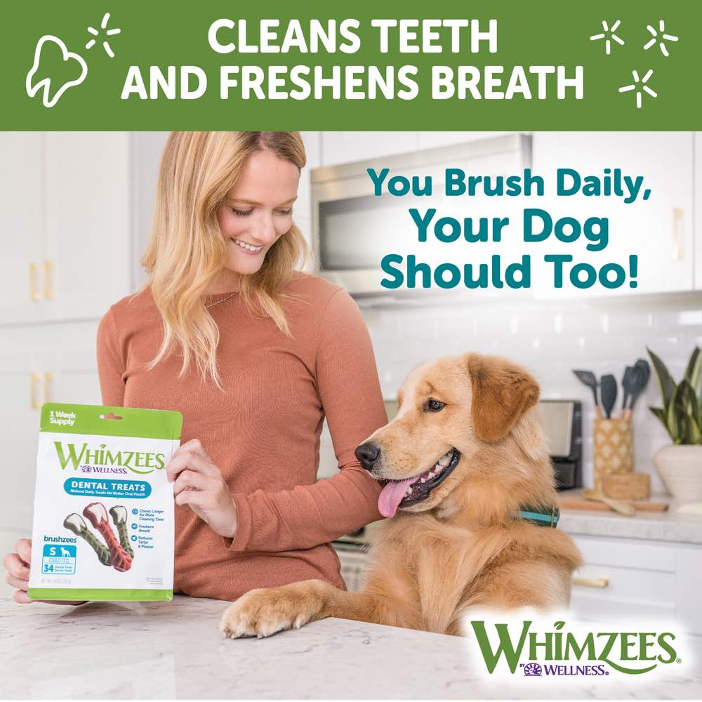 Whimzees medium hot sale toothbrush