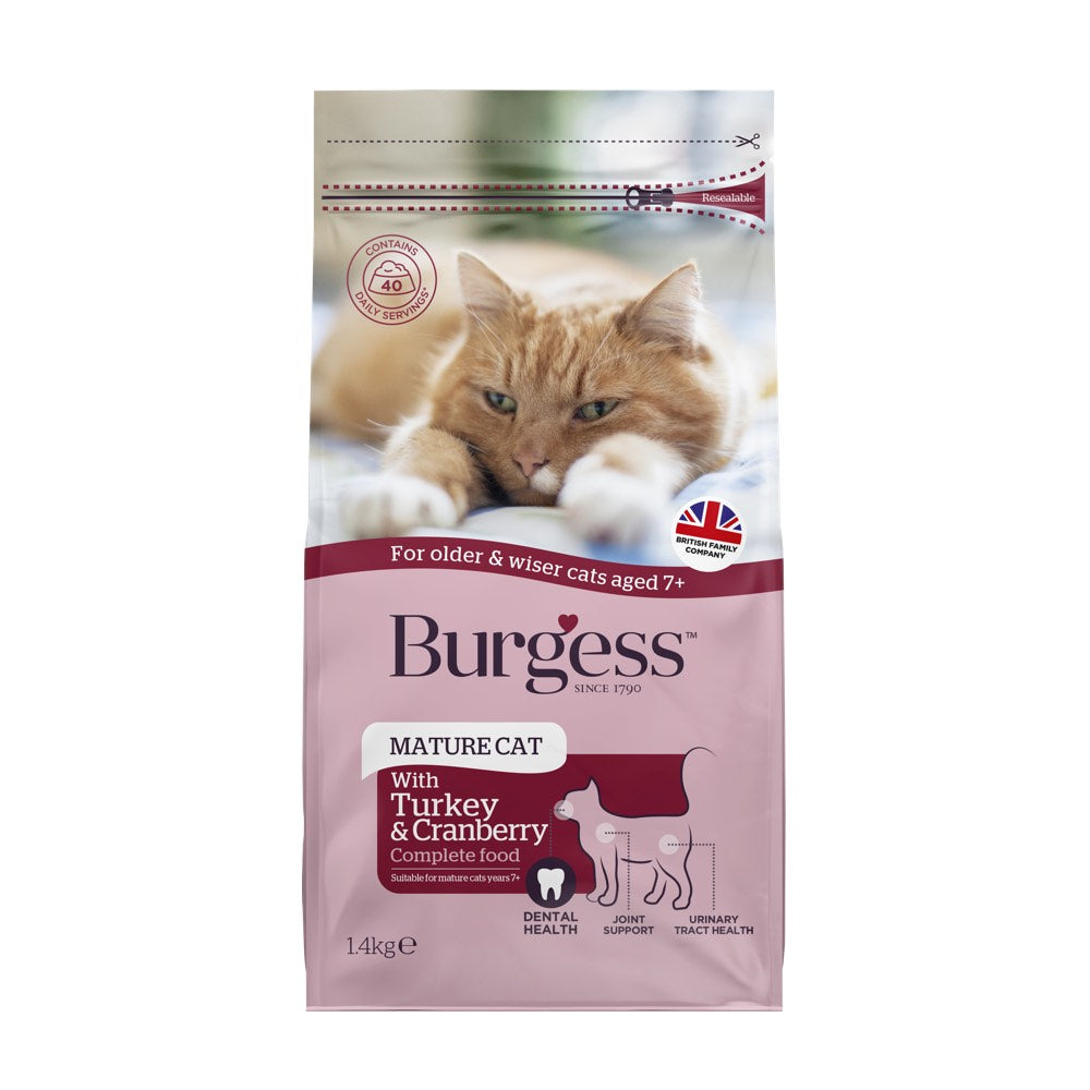 Burgess senior outlet dog food