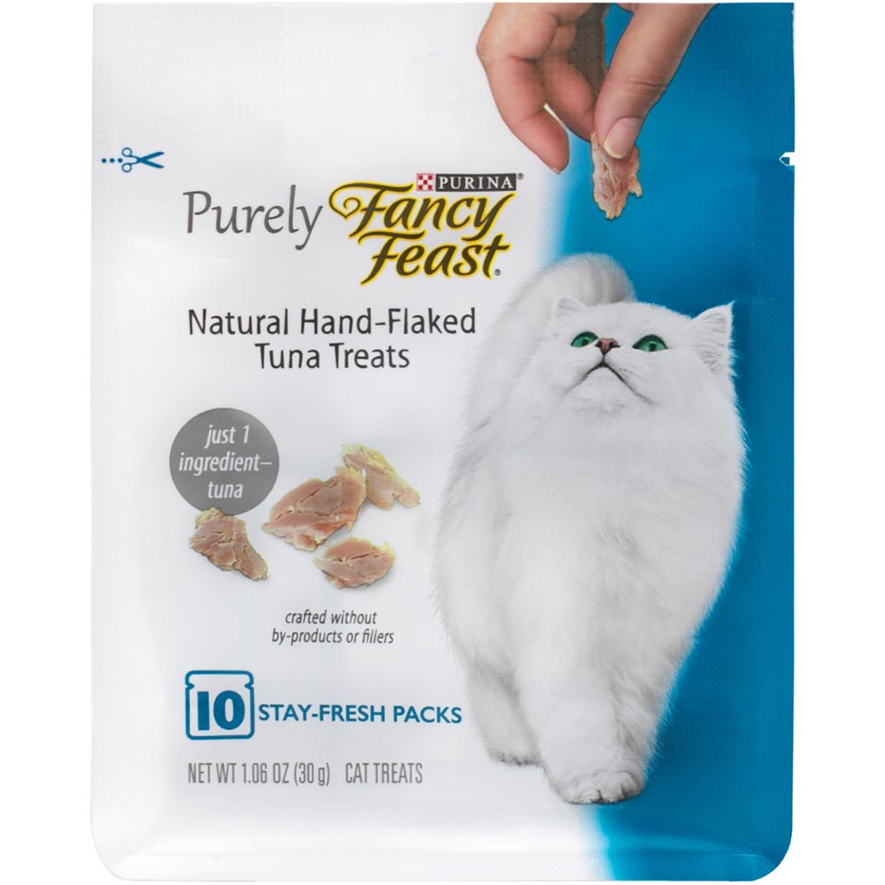 Fancy feast clearance purely natural treats