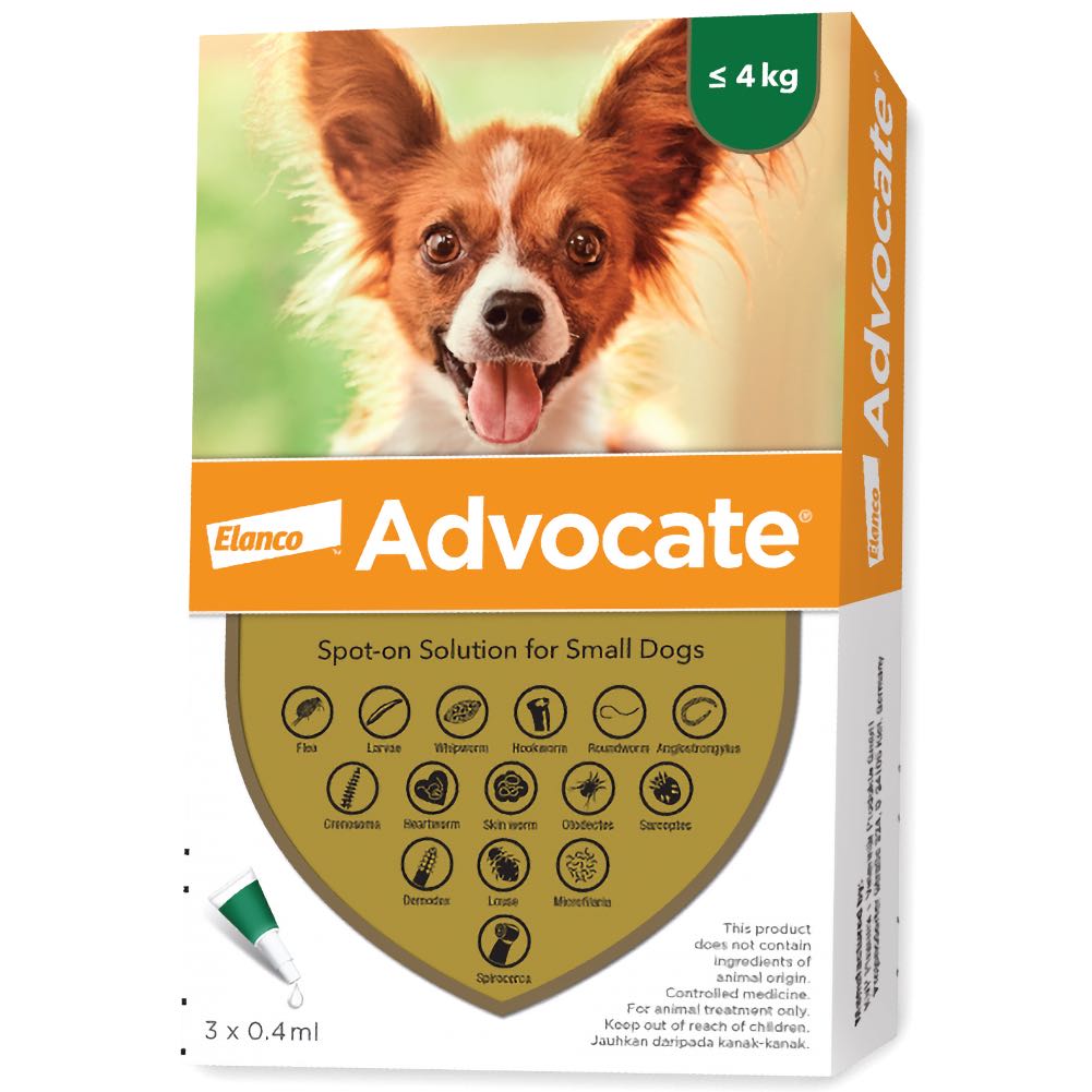 Advocate fleas sales heartworm and worms