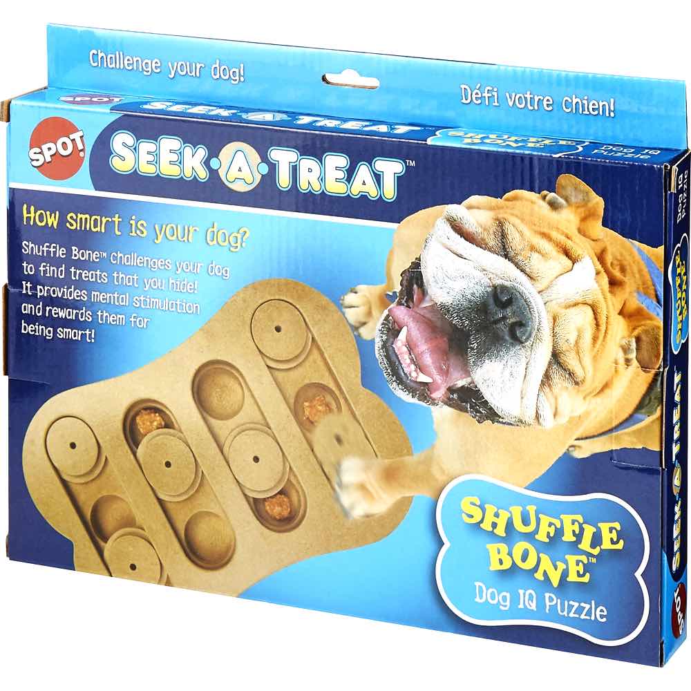 SPOT Interactive Seek-A-Treat Dog Toy Puzzle