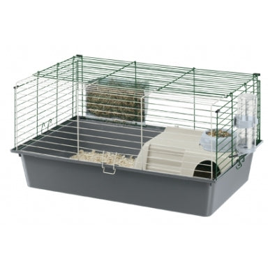 Ferplast cavie Guinea Pig Cage & Rabbit | Pet Includes All Grey