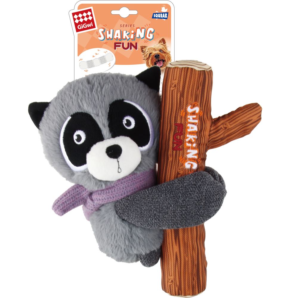 stuffed raccoon dog toy