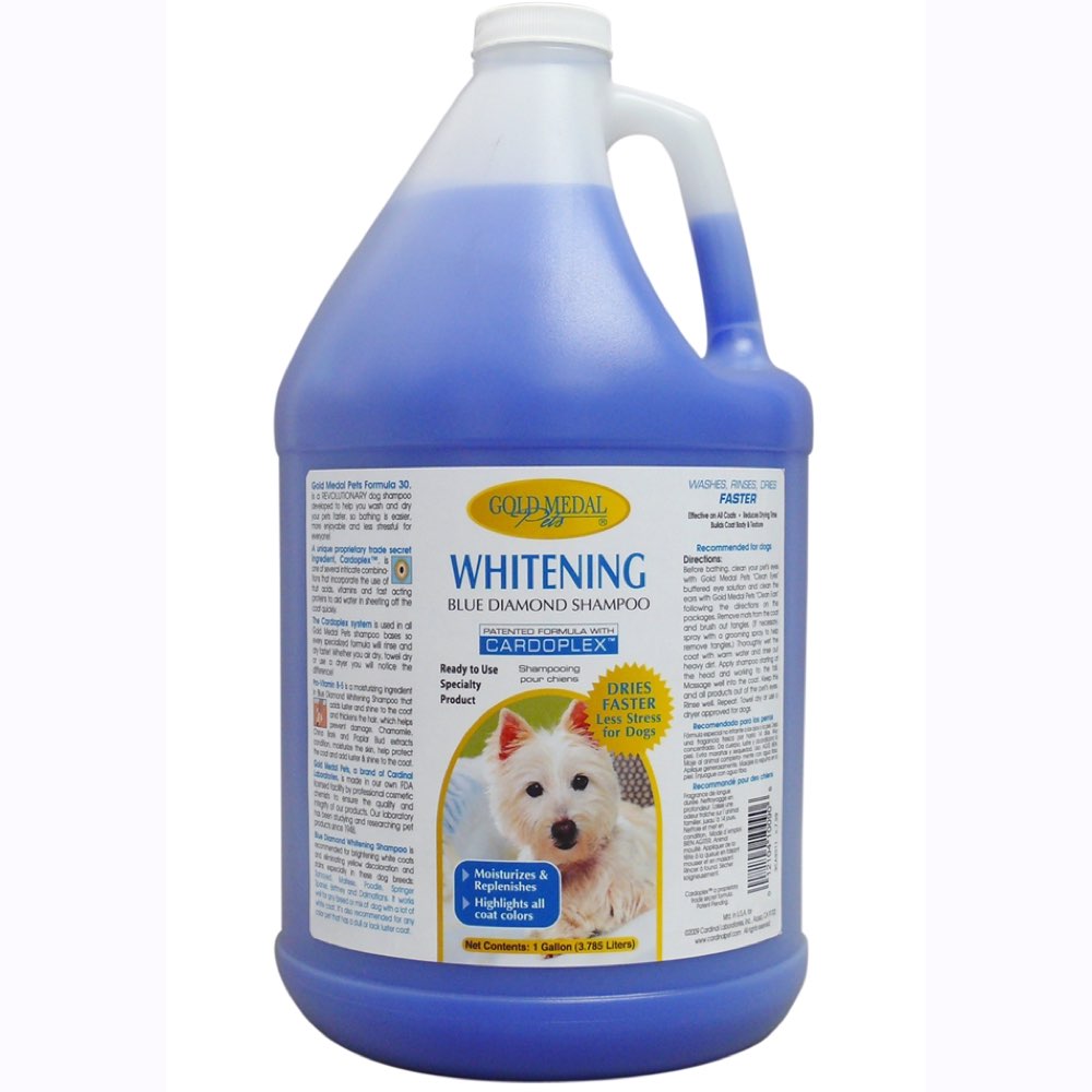 Gold Medal Whitening Blue Diamond Dog Shampoo | Kohepets