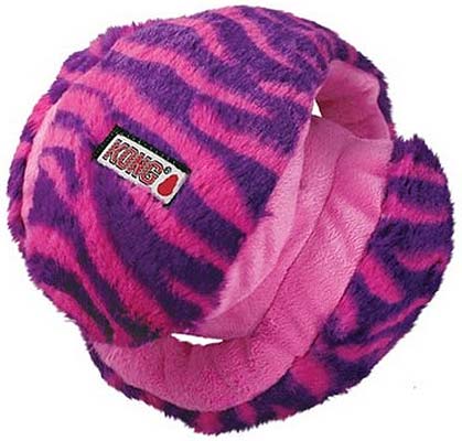 KONG Funzler Dog Toy Purple Pink Kohepets