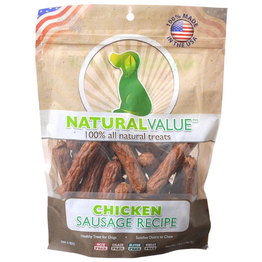 Natural value dog sales treats