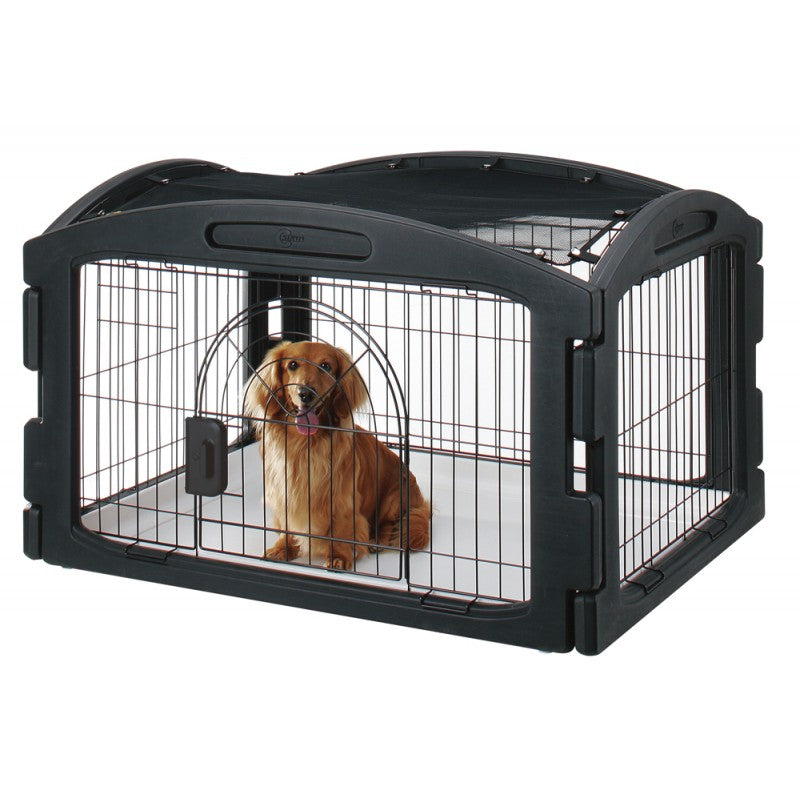 Circle dog outlet cage