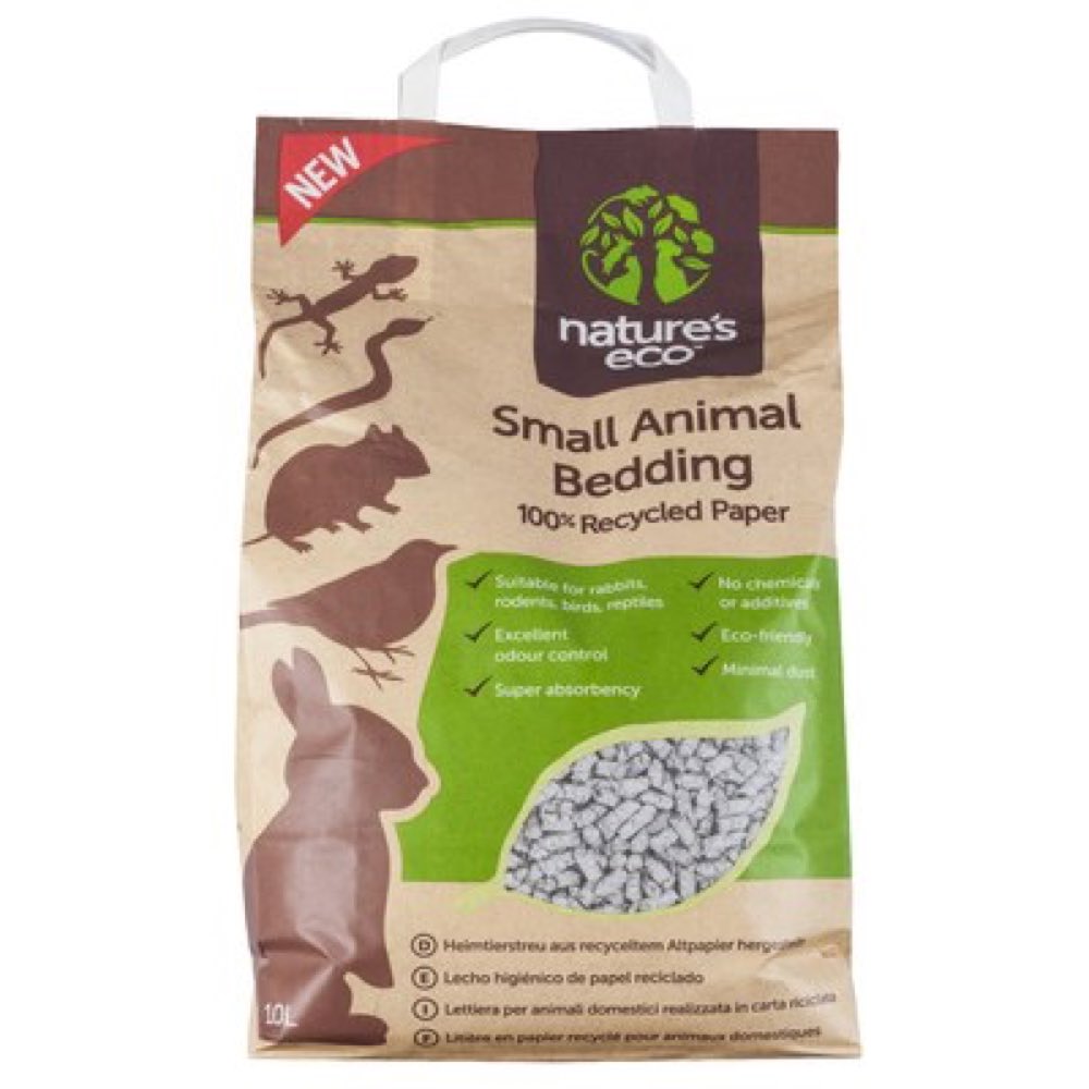 Nature s Eco Recycled Paper Small Animal Bedding 30l Kohepets