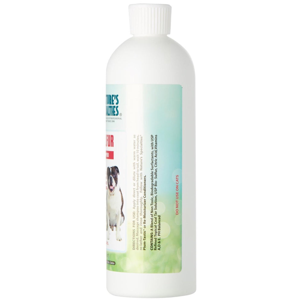 Tar sulfur dog outlet shampoo