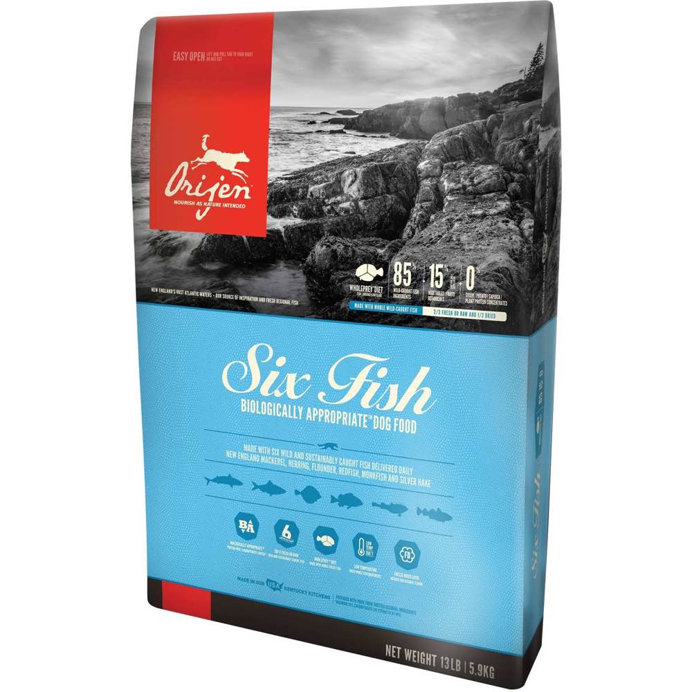 Orijen six fish dog food 2024 11.4 kg