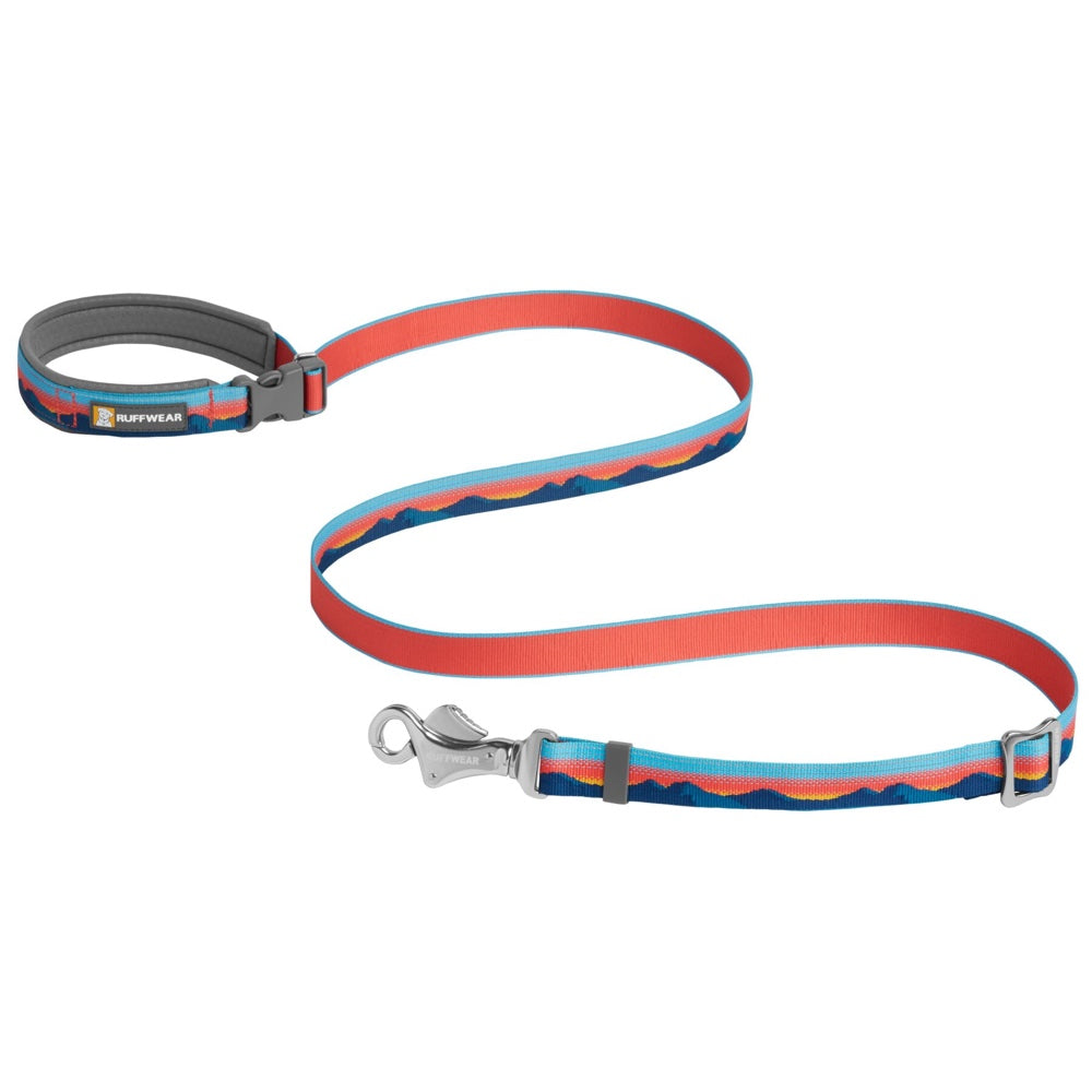 Ruffwear Crag Reflective Multi Function Dog Leash Sunset Kohepets