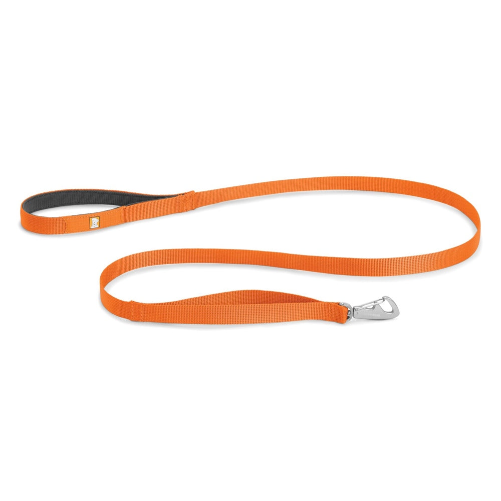 Ruffwear Front Range Ombr Lightweight Dog Leash Campfire Orange