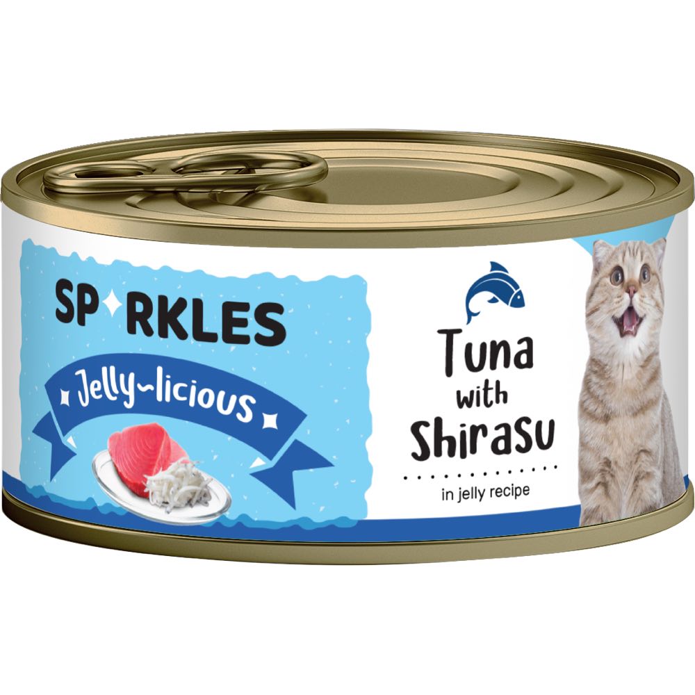 $6 OFF 24 cans: Sparkles Jelly-licious Tuna With Shirasu Canned