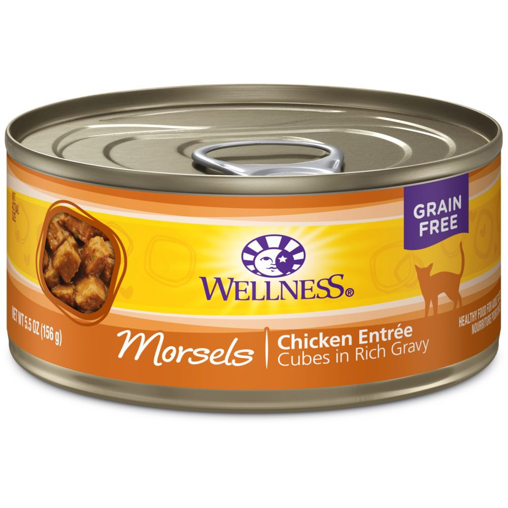 Wellness Complete Health Morsels Cubed Chicken Entree Grain Free