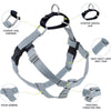 2 Hounds Design Freedom No-Pull Dog Harness & Leash - Silver