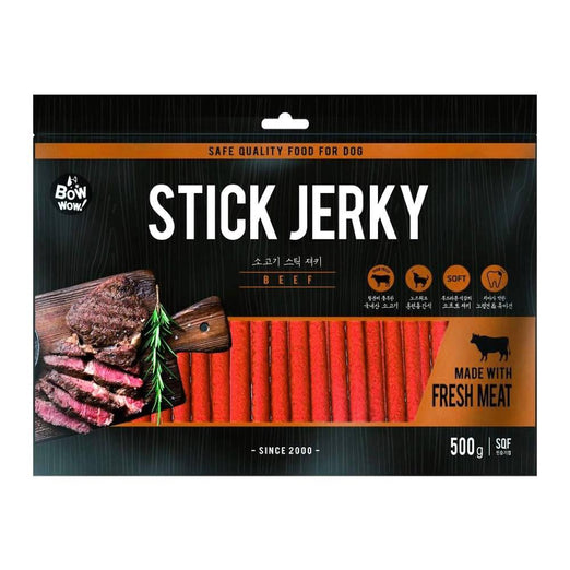 Bow Wow Beef Stick Jerky Dog Treat 500g