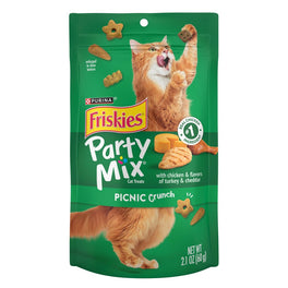 Friskies Party Mix Picnic Crunch Cat Treats 60g