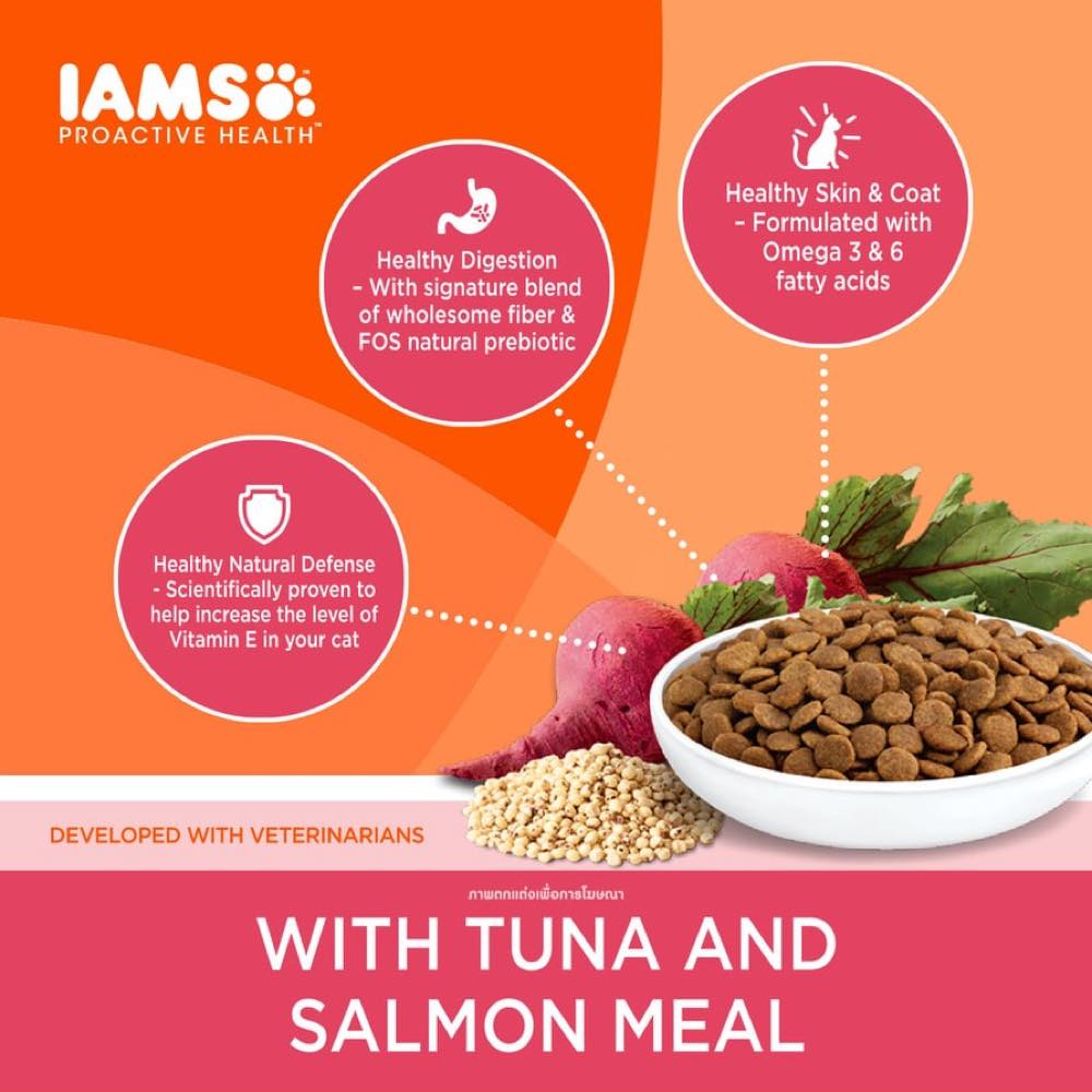 IAMS Cat Proactive Health Healthy Adult Tuna & Salmon 400g