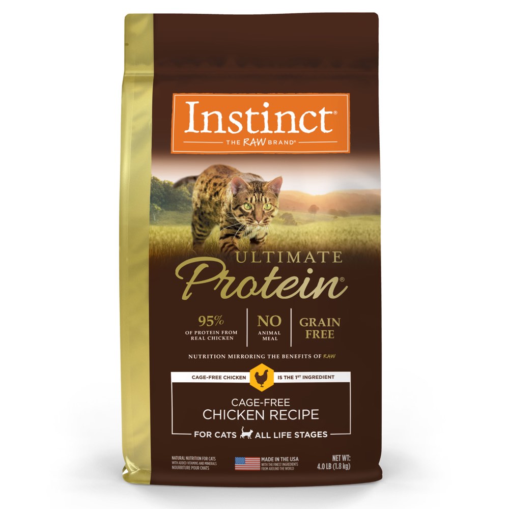 Instinct Ultimate Protein Cage-Free Chicken Grain-Free Dry Cat Food