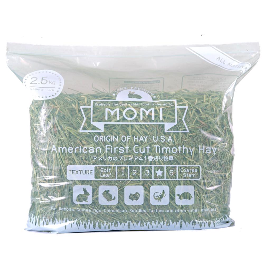 Momi First Cut Timothy Hay 2.5kg - Kohepets