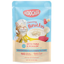 20% OFF: Moochie Creamy Broths With Tuna & Scallop Grain-Free Pouch Cat Food 40g x 16