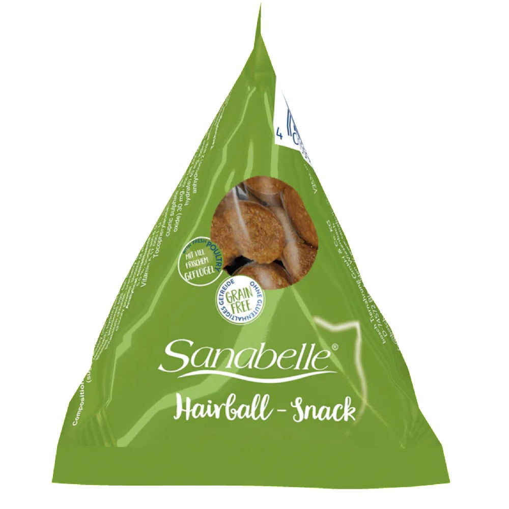 Sanabelle Hairball Snack Chicken Cat Treats 20g