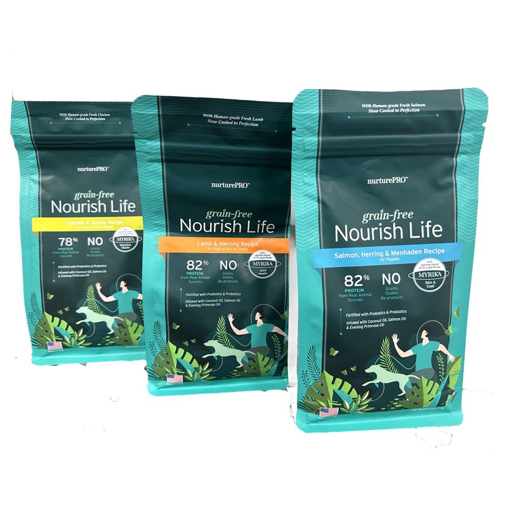 'TRIAL SPECIAL UP TO 55% OFF': Nurture Pro Nourish Life Grain-Free Dry Dog Food 0.6lb