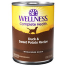 20% OFF: Wellness Complete Health Duck & Sweet Potato Canned Dog Food 354g