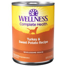 20% OFF: Wellness Complete Health Turkey & Sweet Potato Canned Dog Food 354g