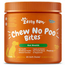 Zesty Paws Chew No Poo Bites Chicken Flavor Dog Supplement Chews 90ct