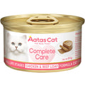 Aatas Cat Complete Care Chicken & Beef Loaf Canned Cat Food 80g