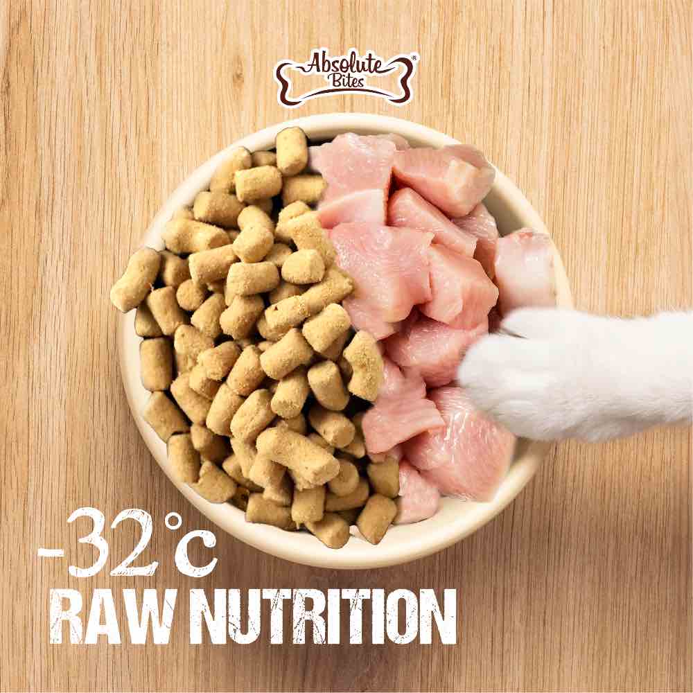 35% OFF: Absolute Bites Raw Chunks Salmon Freeze Dried Cat Food