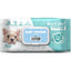 4 FOR $15: Absorb Plus Antibacterial Baby Powder Scented Pet Wipes 80ct