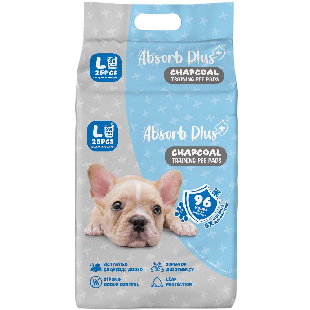 BUNDLE DEAL: Absorb Plus Charcoal Pet Sheets Pee Pad