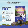 'EXCLUSIVE LAUNCH': Addiction Duck Royale Entree Grain-Free Small Breed Dry Dog Food 1.5kg