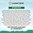 'EXCLUSIVE LAUNCH': Addiction Le Lamb Grain-Free Small Breed Dry Dog Food 1.5kg