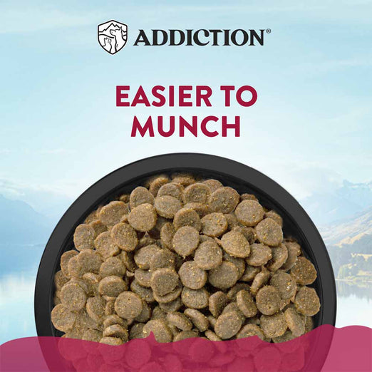 'EXCLUSIVE LAUNCH': Addiction Viva La Venison Grain-Free Small Breed Dry Dog Food 1.5kg