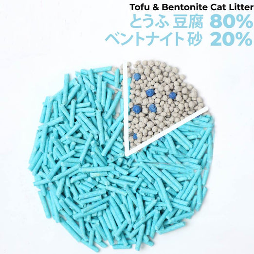 BUNDLE DEAL: Altimate Pet Baby Powder Tofu & Bentonite Clumping Cat Litter 6L