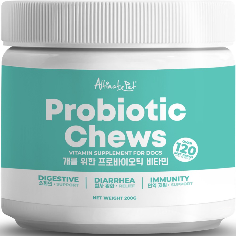 'BUNDLE DEAL': Altimate Pet Probiotic Dog Supplement Chews 250g