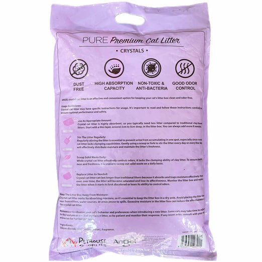 Angel Pure Premium Lavender Crystal Cat Litter 5L