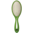 Bass Brushes Bio-Flex Style & Detangle Hair Brush For Cats & Dogs (Green)